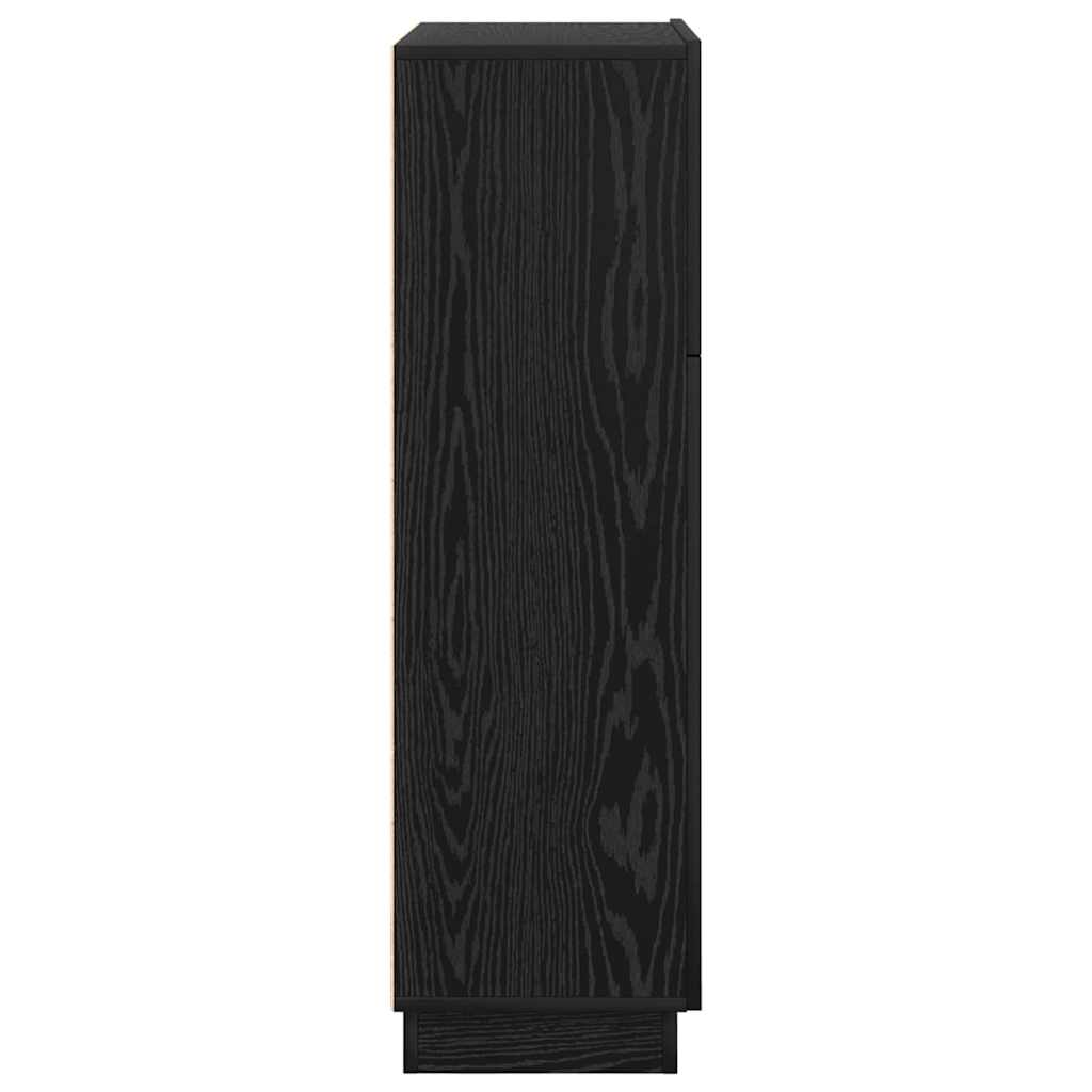 Schreibtisch mit Regal Schwarze Eiche 71,5 x 31,5 x 106,5 cm